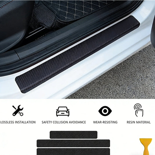 4-piece door sill scuff guard set
